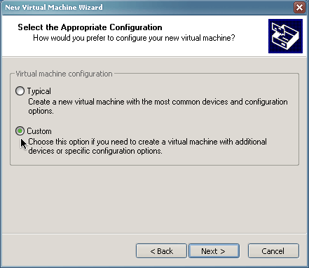 Create a custom configuration